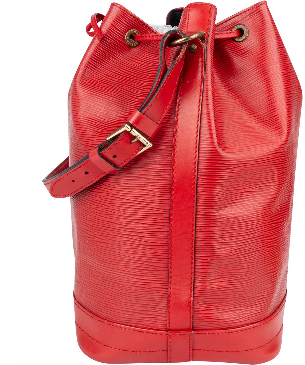 Louis Vuitton Louis Vuitton Red Epi Leather Sac Noé Grande Shoulder Bag Rood