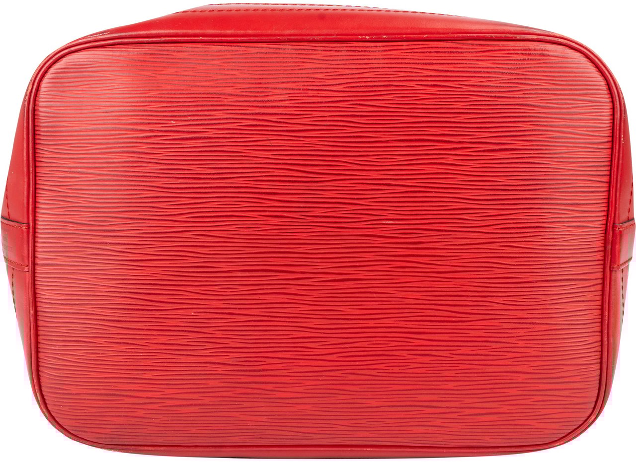 Louis Vuitton Louis Vuitton Red Epi Leather Sac Noé Grande Shoulder Bag Rood