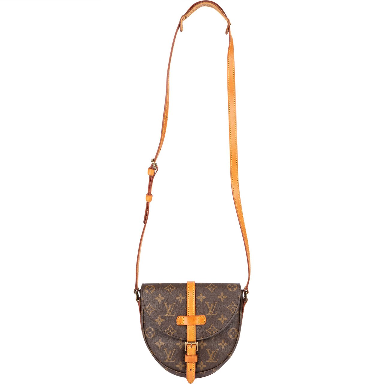 Louis Vuitton Louis Vuitton Monogram Canvas Chantilly PM Crossbody Bag Bruin