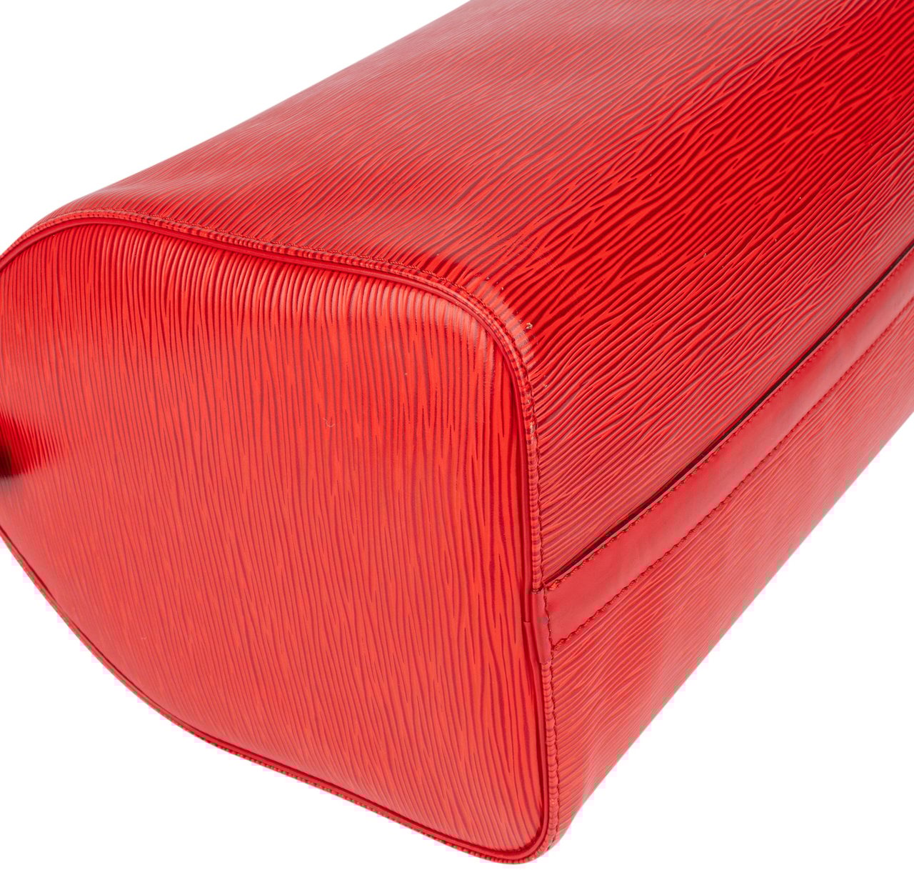 Louis Vuitton Louis Vuitton Red Epi Leather Speedy 30 Handbag Rood