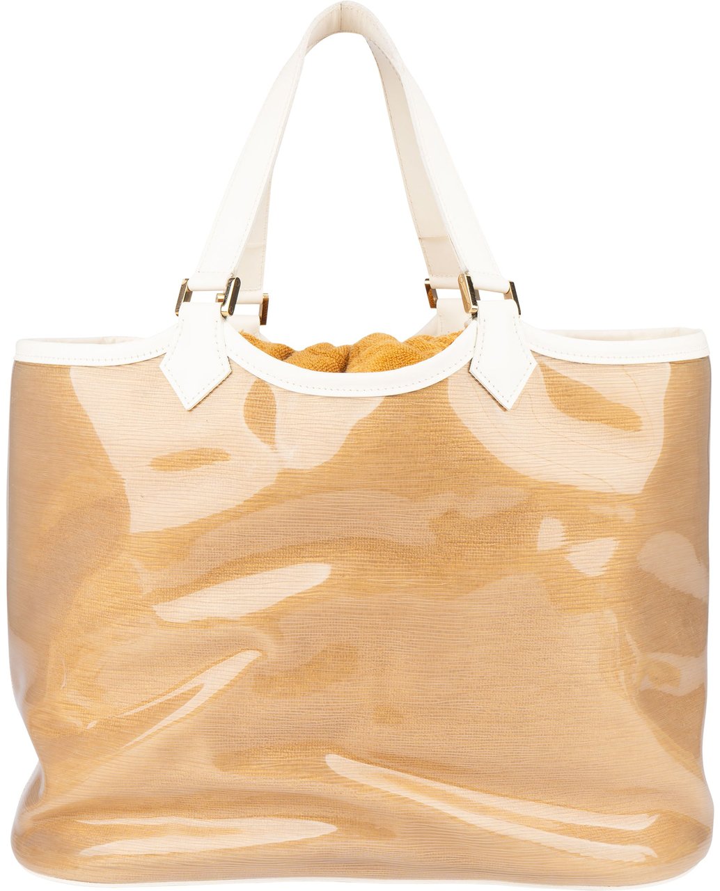 Louis Vuitton Louis Vuitton Transparent Epi Plage Lagoon Bay Handbag Wit