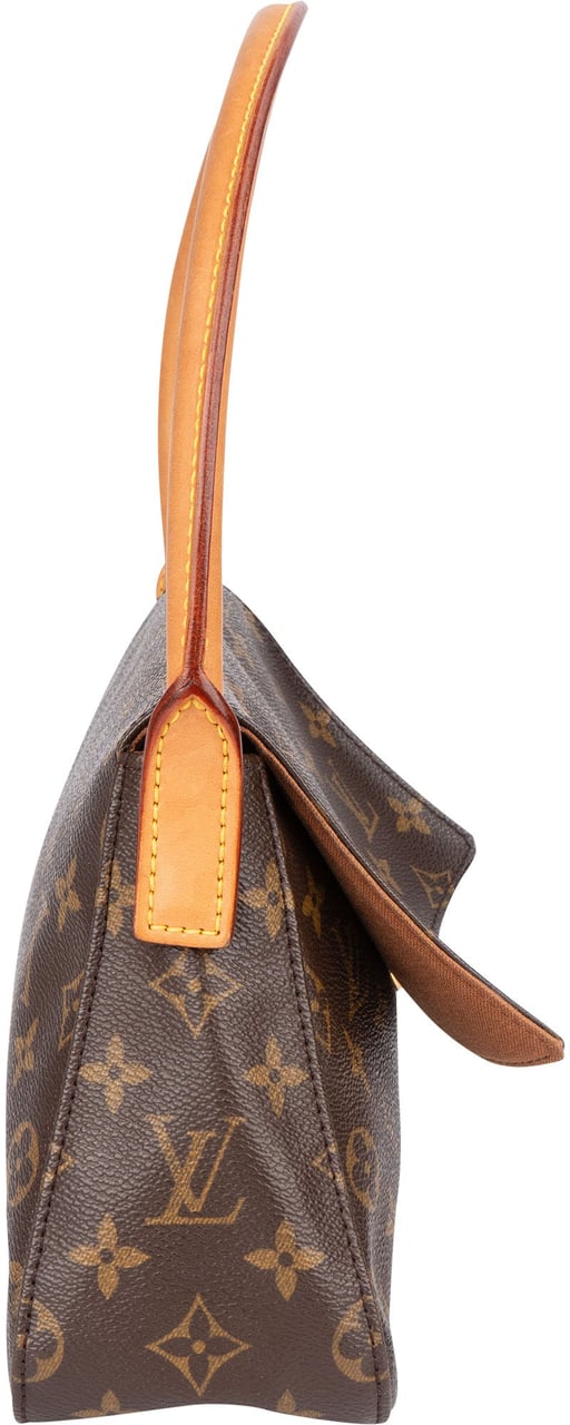 Louis Vuitton Monogram Canvas Looping PM Shoulder Bag Bruin