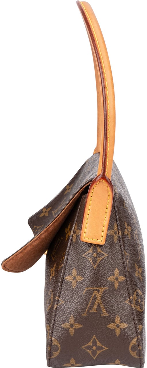 Louis Vuitton Monogram Canvas Looping PM Shoulder Bag Bruin