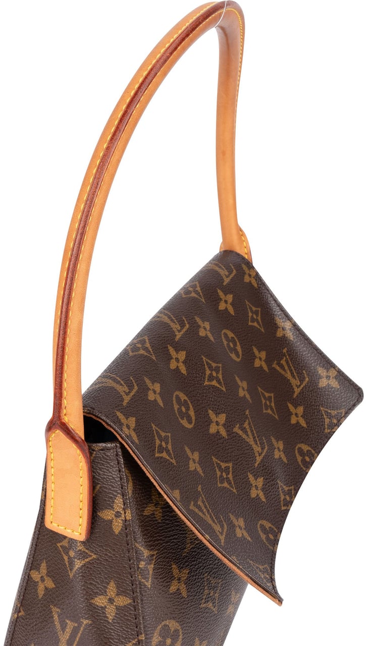 Louis Vuitton Monogram Canvas Looping PM Shoulder Bag Bruin
