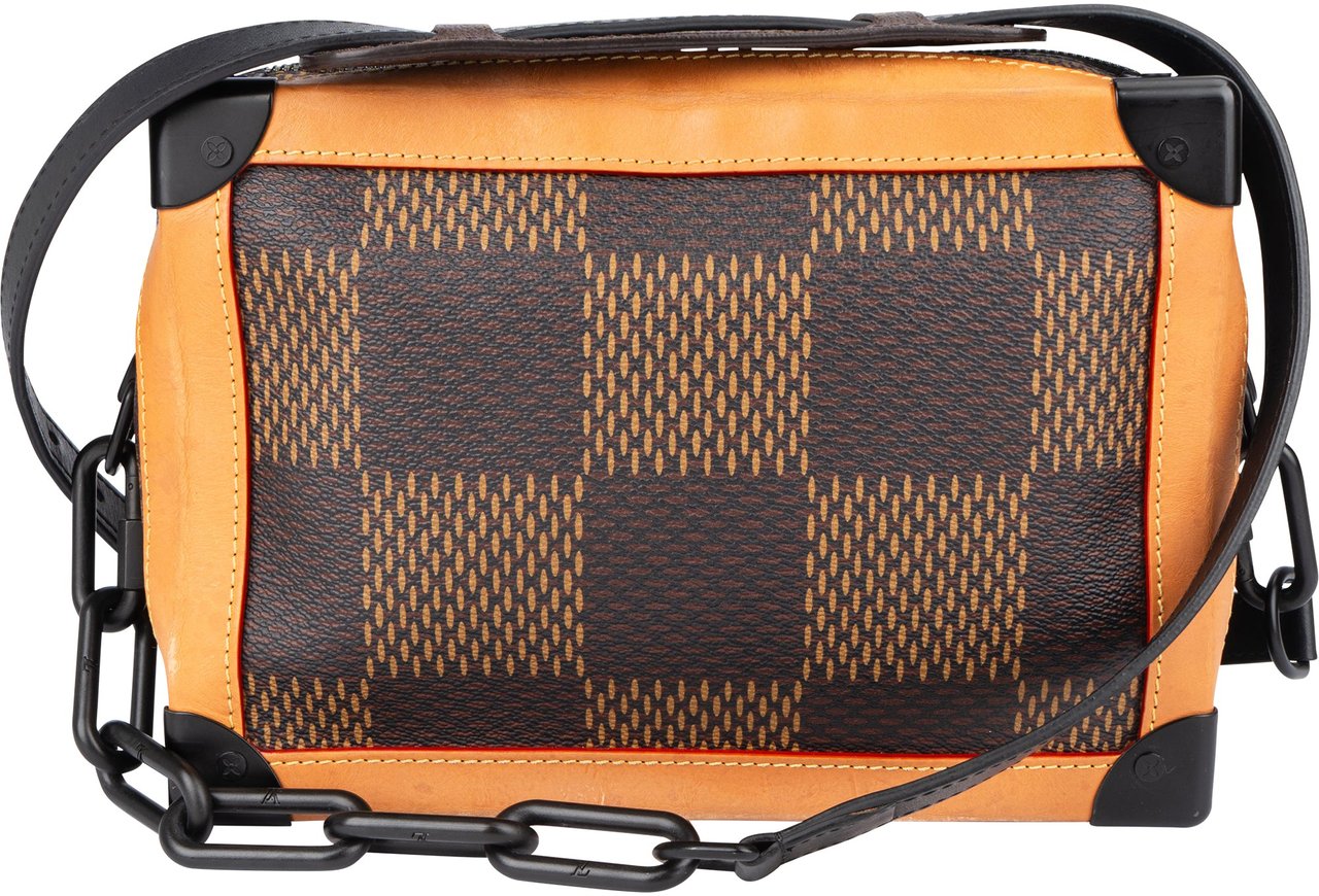 Louis Vuitton Louis Vuitton Monogram Canvas X Nigo Soft Tunk Crossbody Bag Bruin