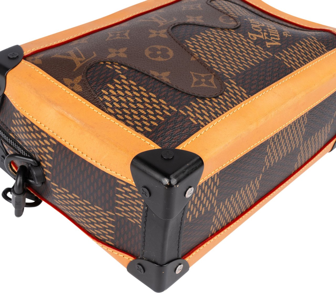 Louis Vuitton Monogram Canvas X Nigo Soft Tunk Crossbody Bag Bruin