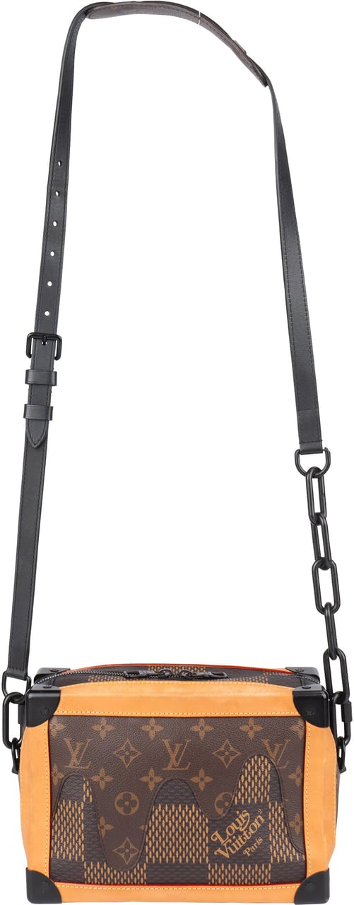 Louis Vuitton Louis Vuitton Monogram Canvas X Nigo Soft Tunk Crossbody Bag Bruin