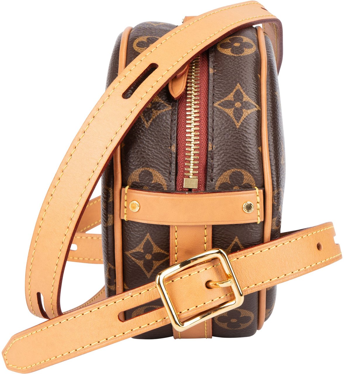 Louis Vuitton Louis Vuitton Monogram Canvas Boite Chapeau Souple PM Crossbody Bag Bruin