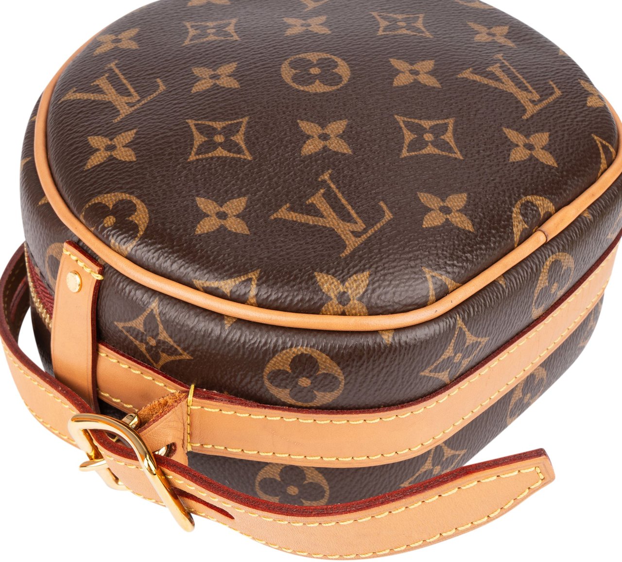 Louis Vuitton Louis Vuitton Monogram Canvas Boite Chapeau Souple PM Crossbody Bag Bruin