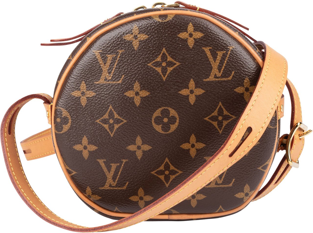 Louis Vuitton Louis Vuitton Monogram Canvas Boite Chapeau Souple PM Crossbody Bag Bruin
