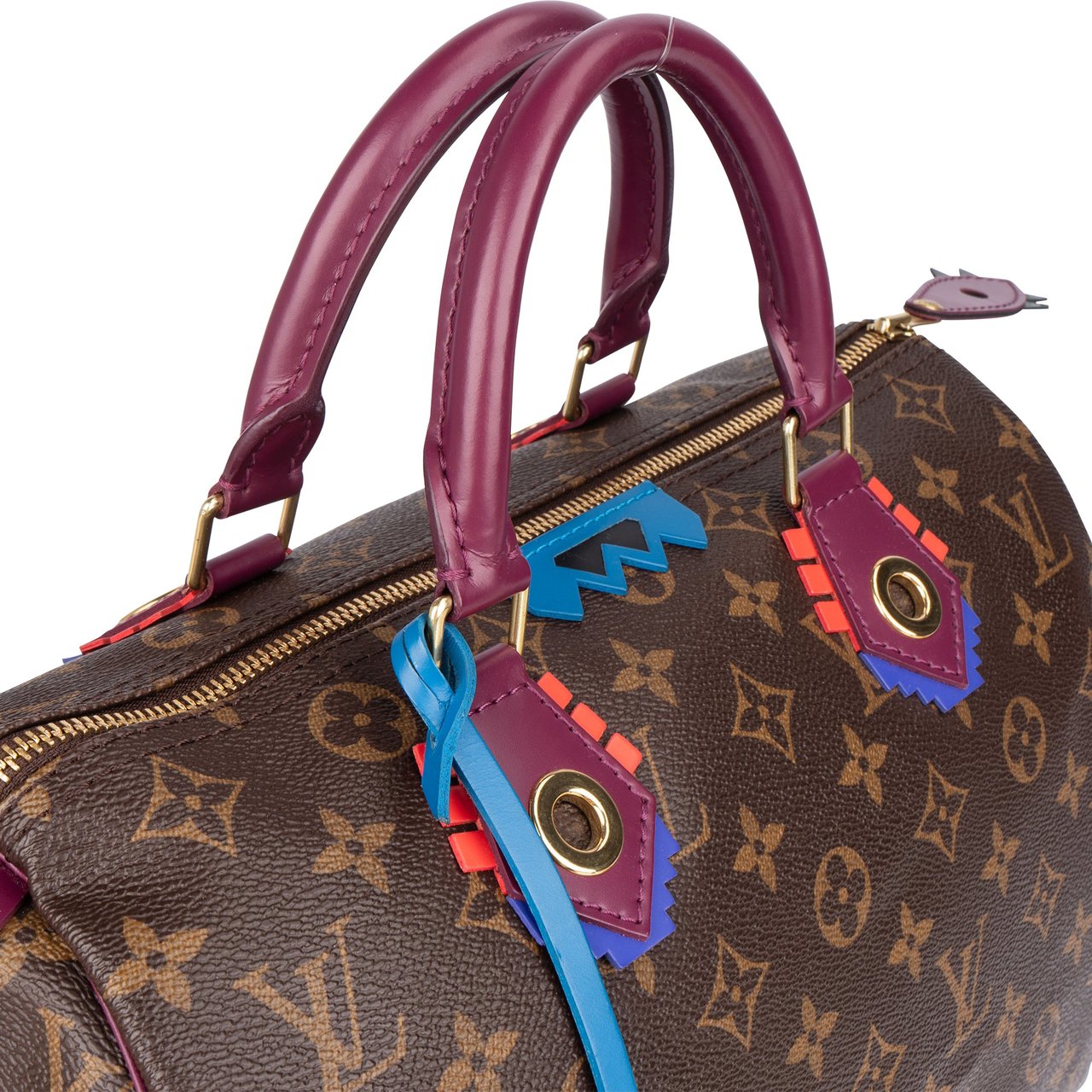 Louis Vuitton Louis Vuitton Monogram Canvas Totem Speedy 30 Handbag Bruin