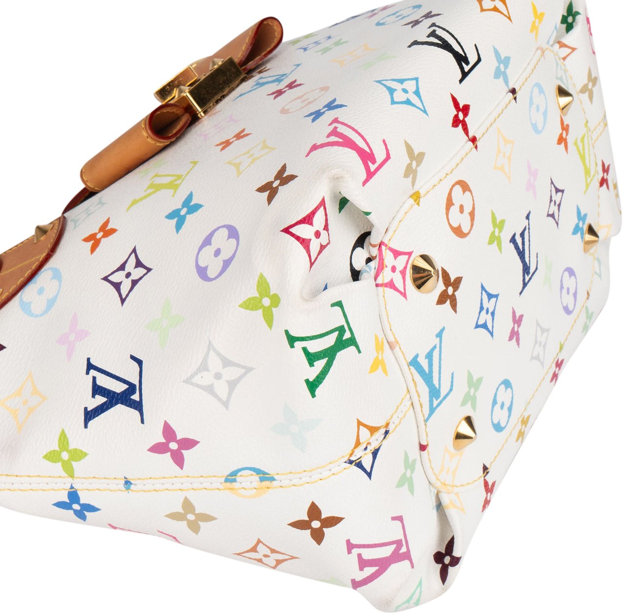 Louis Vuitton Louis Vuitton Monogram Multicolor Murakami Annie MM Handbag Wit