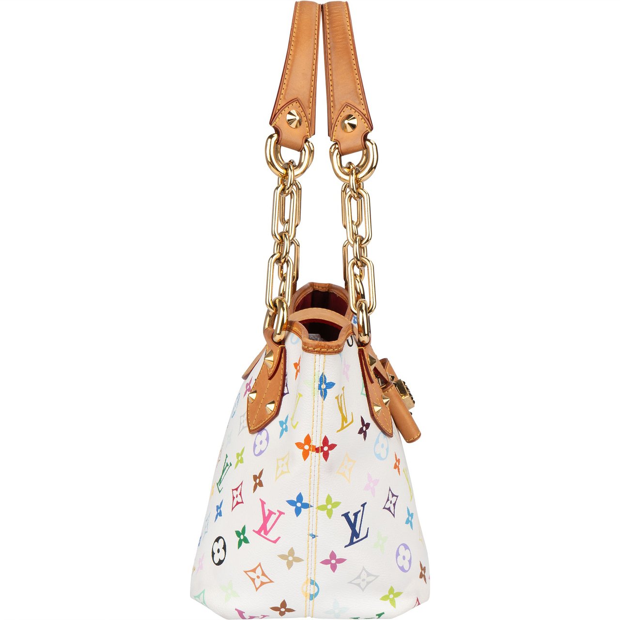 Louis Vuitton Louis Vuitton Monogram Multicolor Murakami Annie MM Handbag Wit