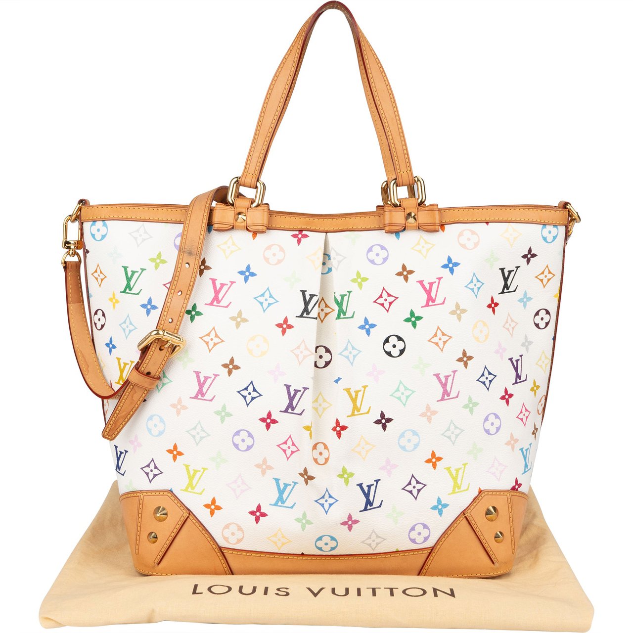 Louis Vuitton Louis Vuitton Monogram Multicolor Murakami Shirley GM Handbag Wit