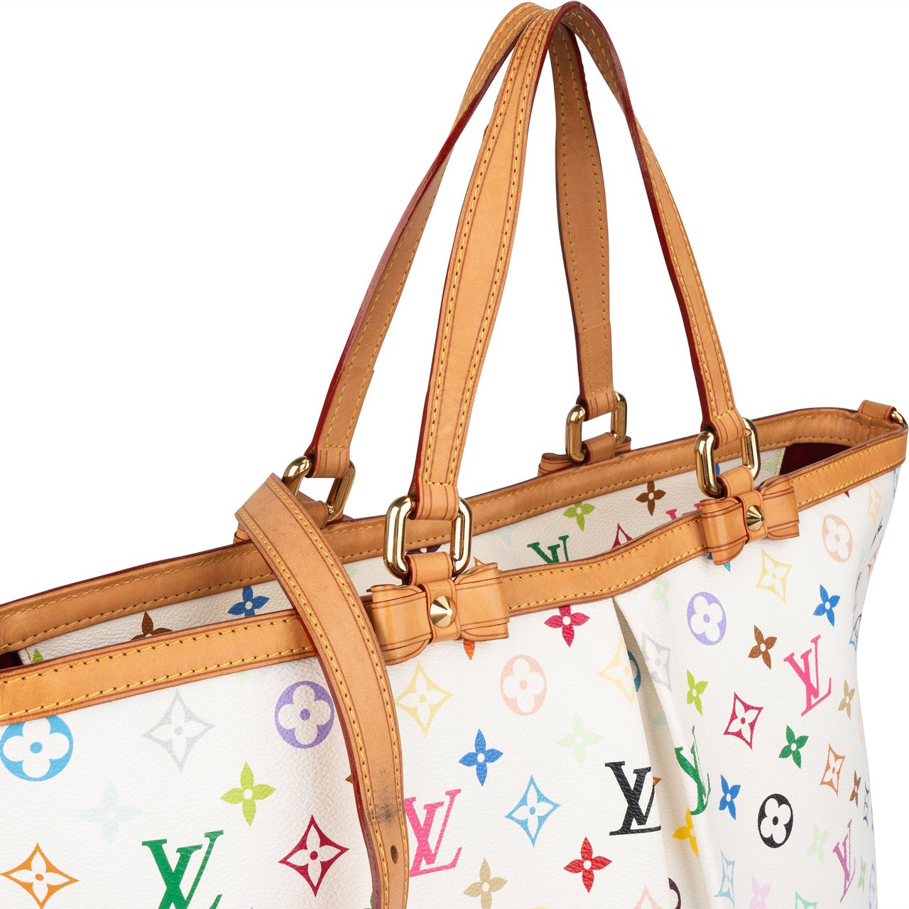 Louis Vuitton Louis Vuitton Monogram Multicolor Murakami Shirley GM Handbag Wit