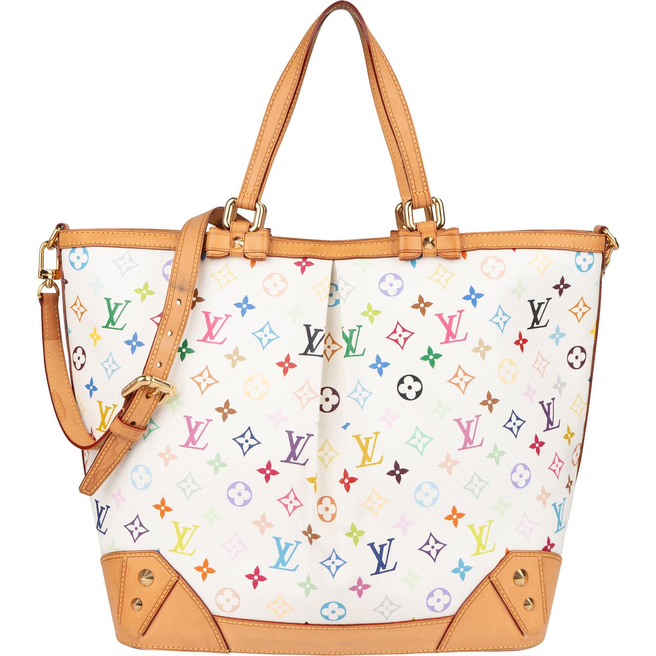 Louis Vuitton Louis Vuitton Monogram Multicolor Murakami Shirley GM Handbag Wit