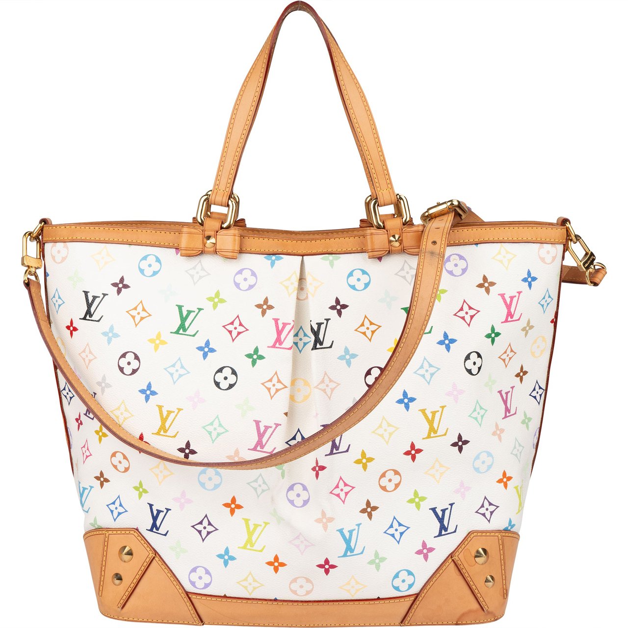 Louis Vuitton Louis Vuitton Monogram Multicolor Murakami Shirley GM Handbag Wit