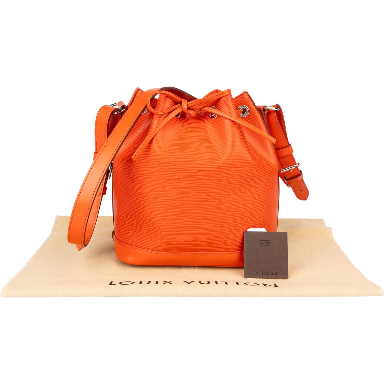 Louis Vuitton Louis Vuitton Orange Epi Leather Sac Noé BB Crossbody Bag Oranje