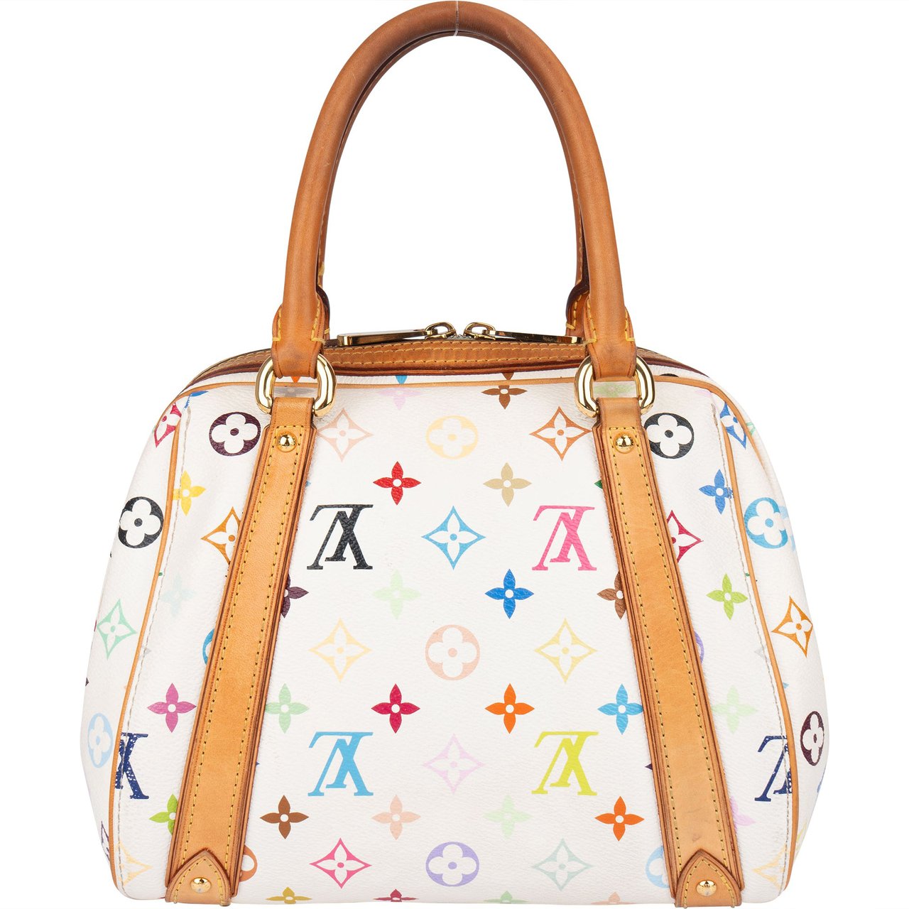 Louis Vuitton Louis Vuitton Monogram Murakami Multicolor Priscilla Handbag Wit
