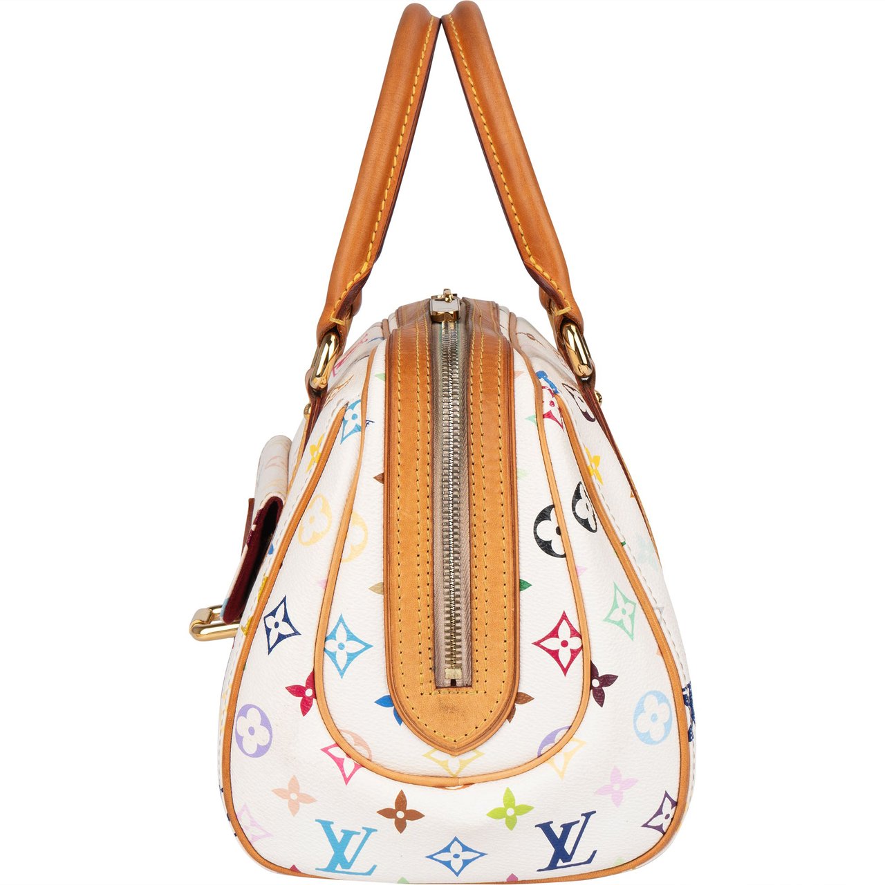 Louis Vuitton Louis Vuitton Monogram Murakami Multicolor Priscilla Handbag Wit