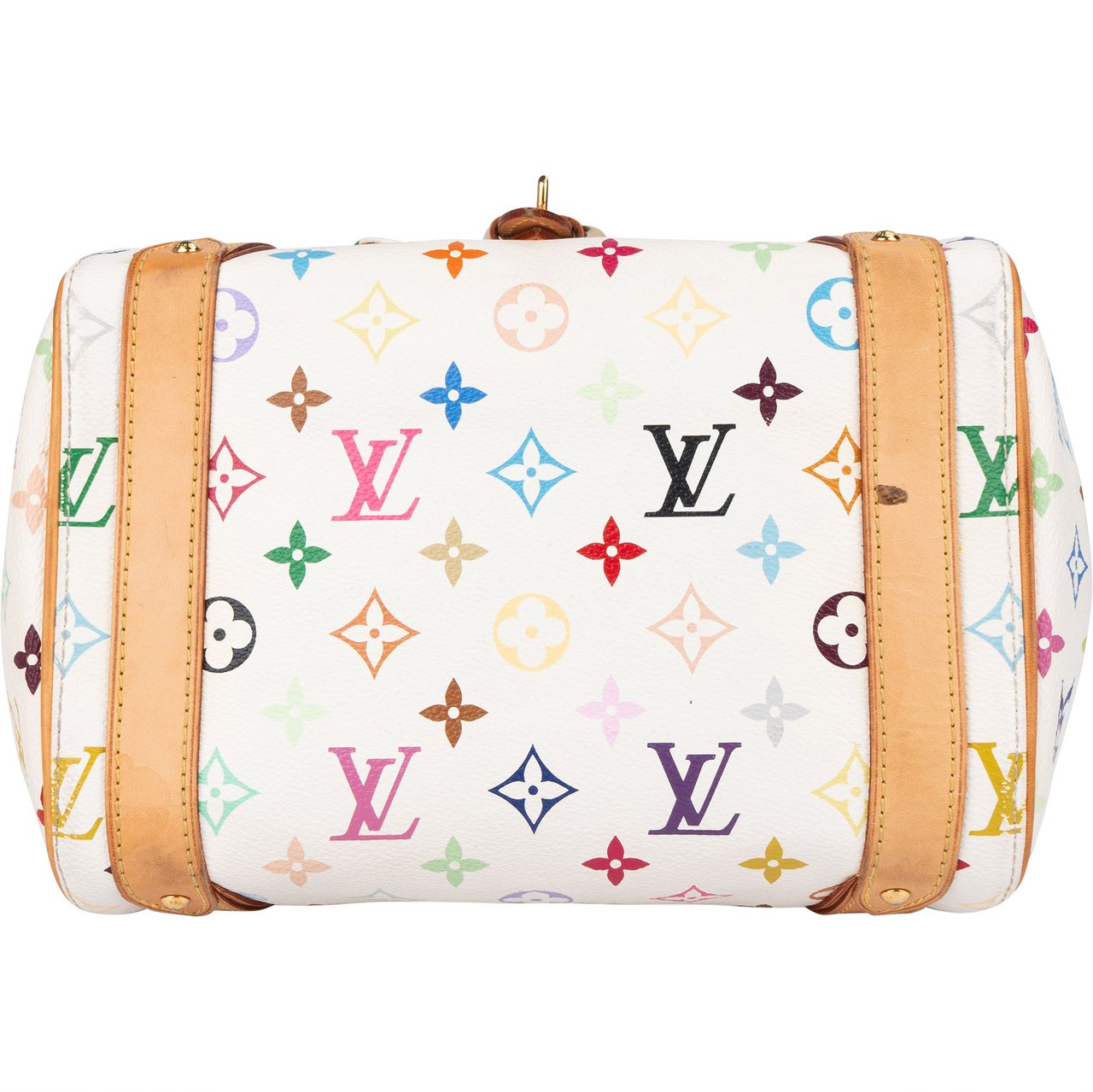 Louis Vuitton Louis Vuitton Monogram Murakami Multicolor Priscilla Handbag Wit