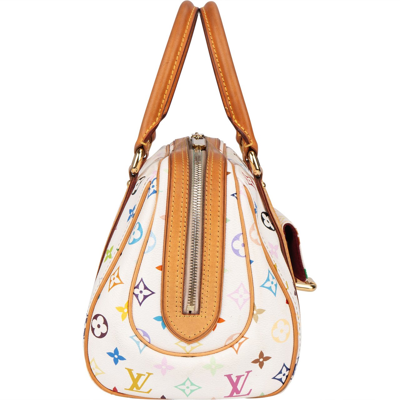 Louis Vuitton Louis Vuitton Monogram Murakami Multicolor Priscilla Handbag Wit
