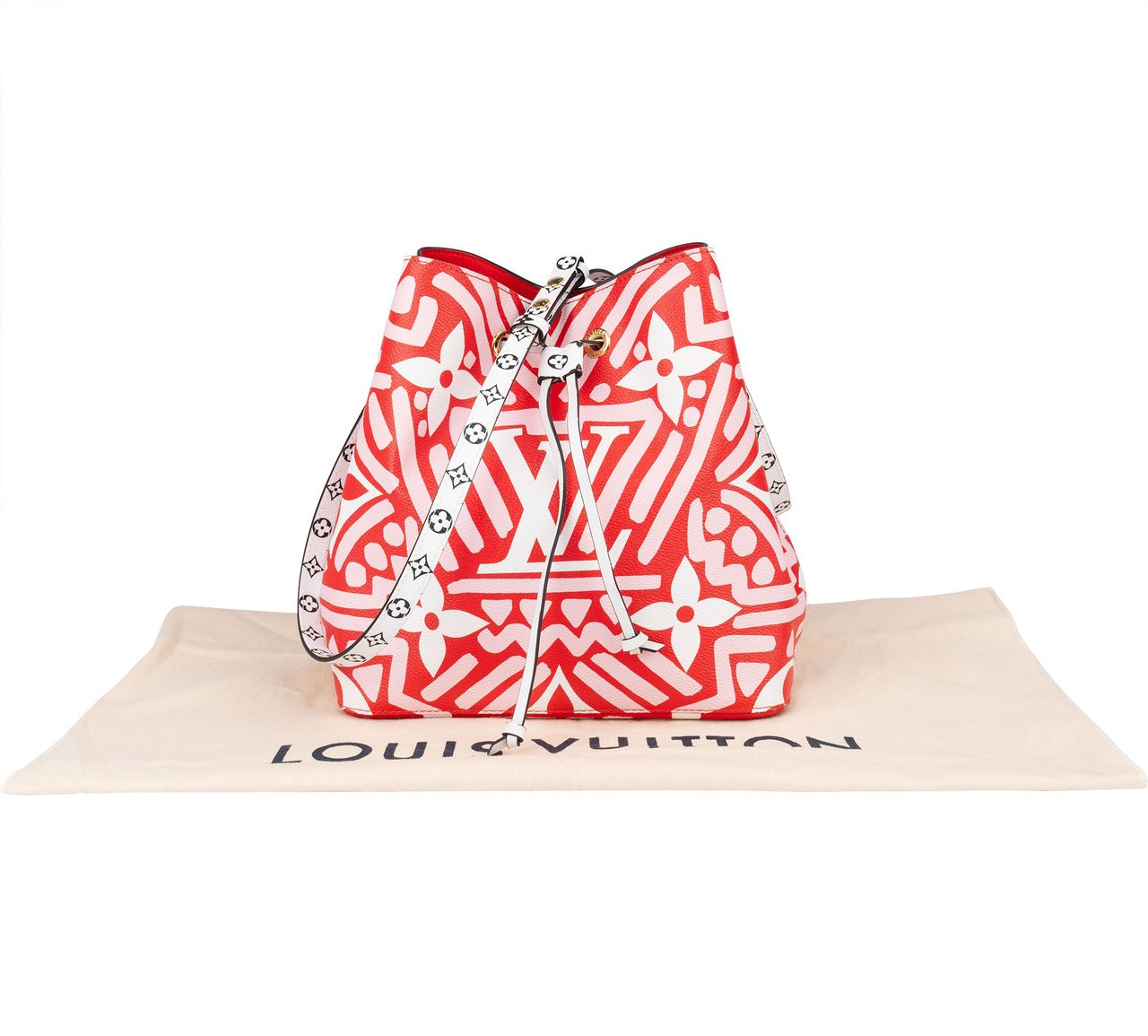 Louis Vuitton Monogram LV Crafty NéoNoé MM Crossbody Bag Rood