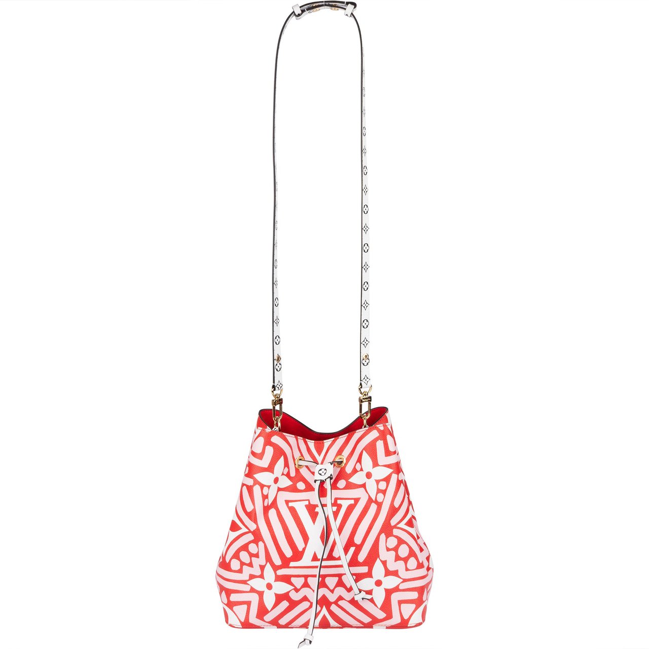 Louis Vuitton Monogram LV Crafty NéoNoé MM Crossbody Bag Rood