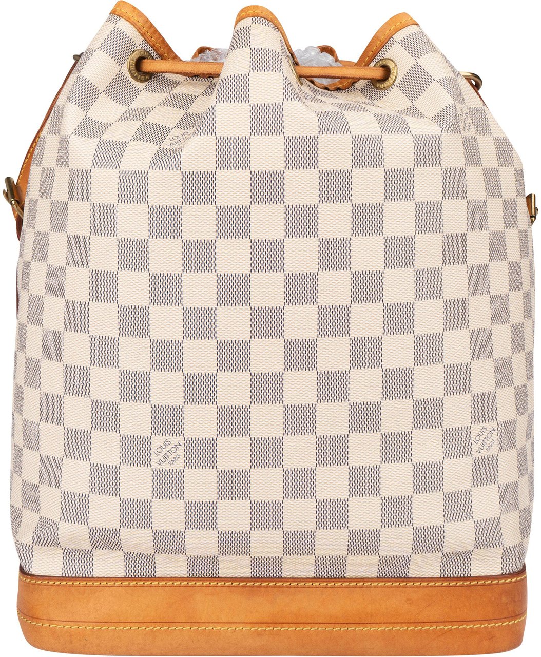Louis Vuitton Louis Vuitton Monogram Damier Azur Sac Noé Grande Shoulder Bag Wit
