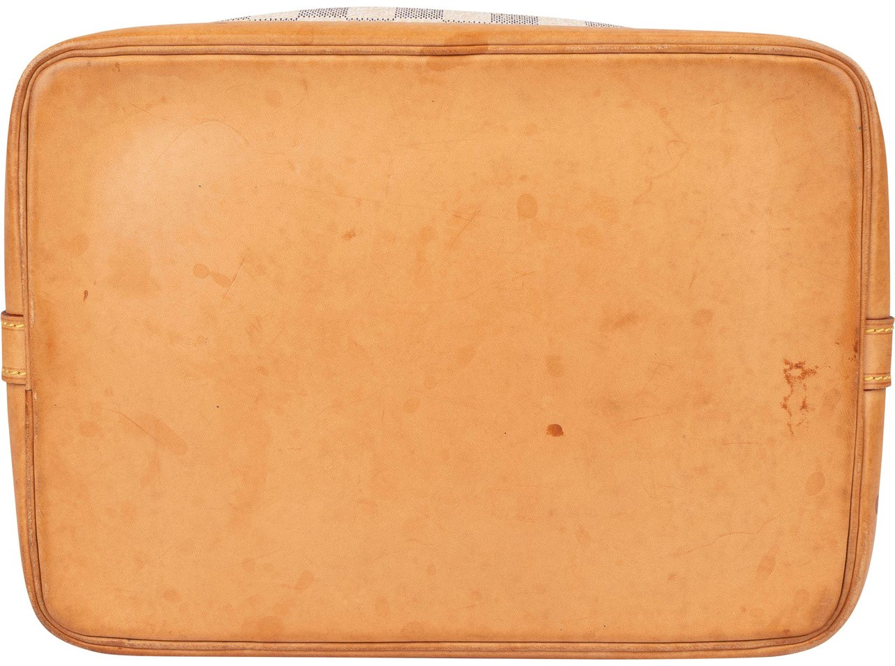 Louis Vuitton Louis Vuitton Monogram Damier Azur Sac Noé Grande Shoulder Bag Wit