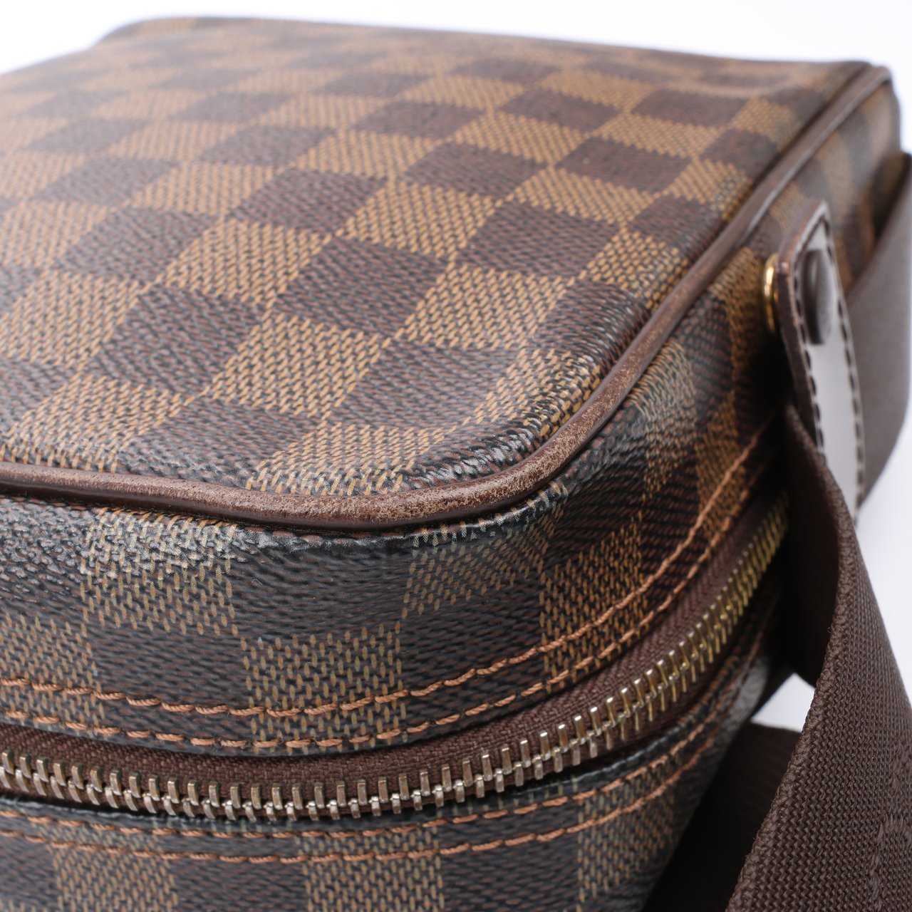 Louis Vuitton Louis Vuitton Damier Ebene Olav PM Crossbody Bag N41442 Bruin
