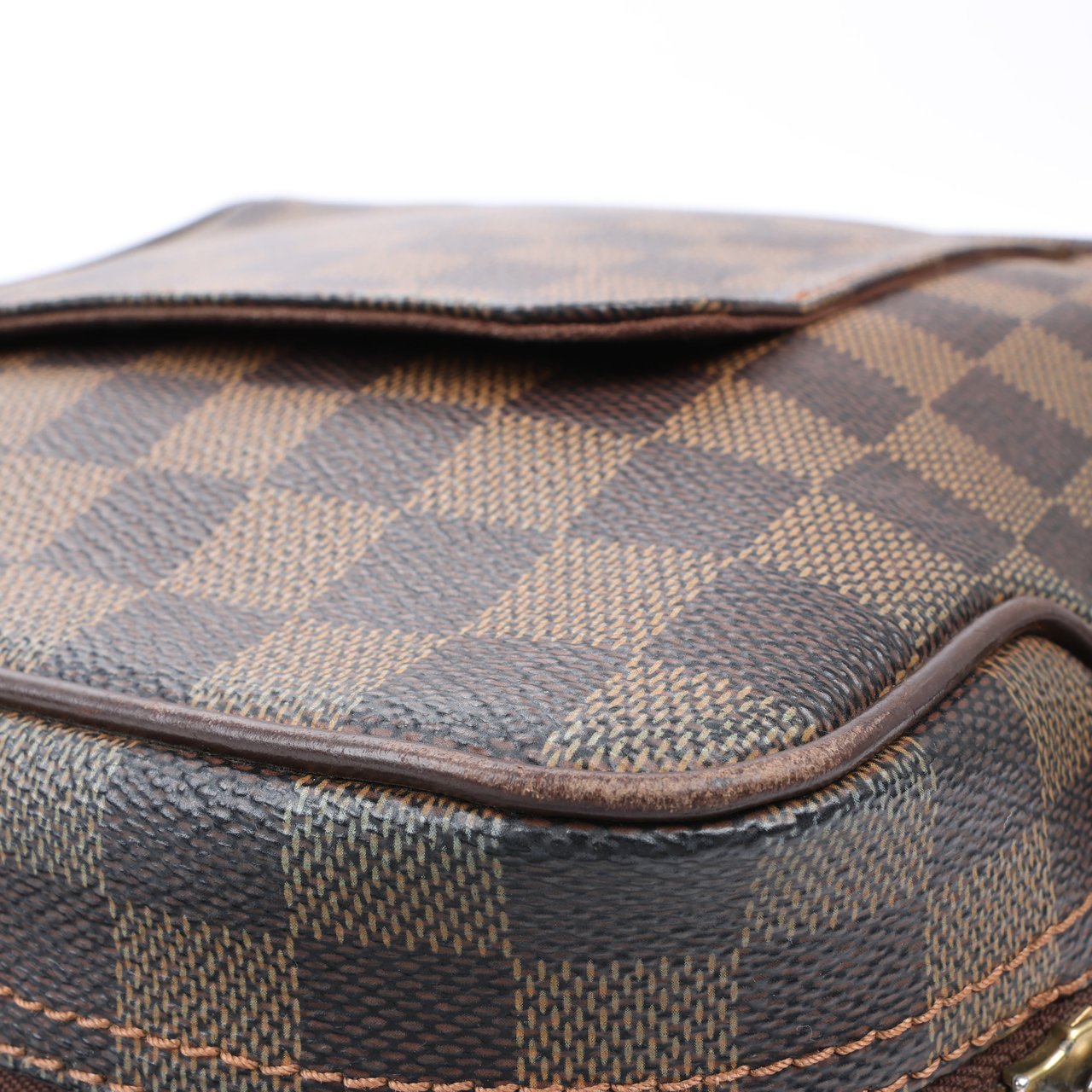 Louis Vuitton Louis Vuitton Damier Ebene Olav PM Crossbody Bag N41442 Bruin