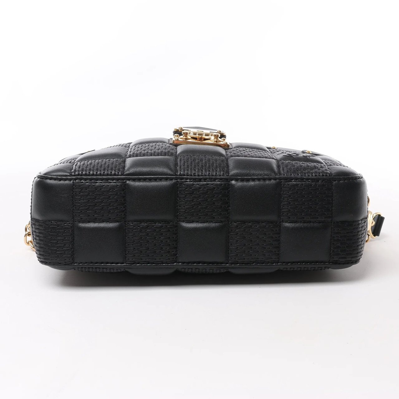 Louis Vuitton Louis Vuitton Damier Quilt Troca MM Crossbody Bag in Black M59114 Zwart