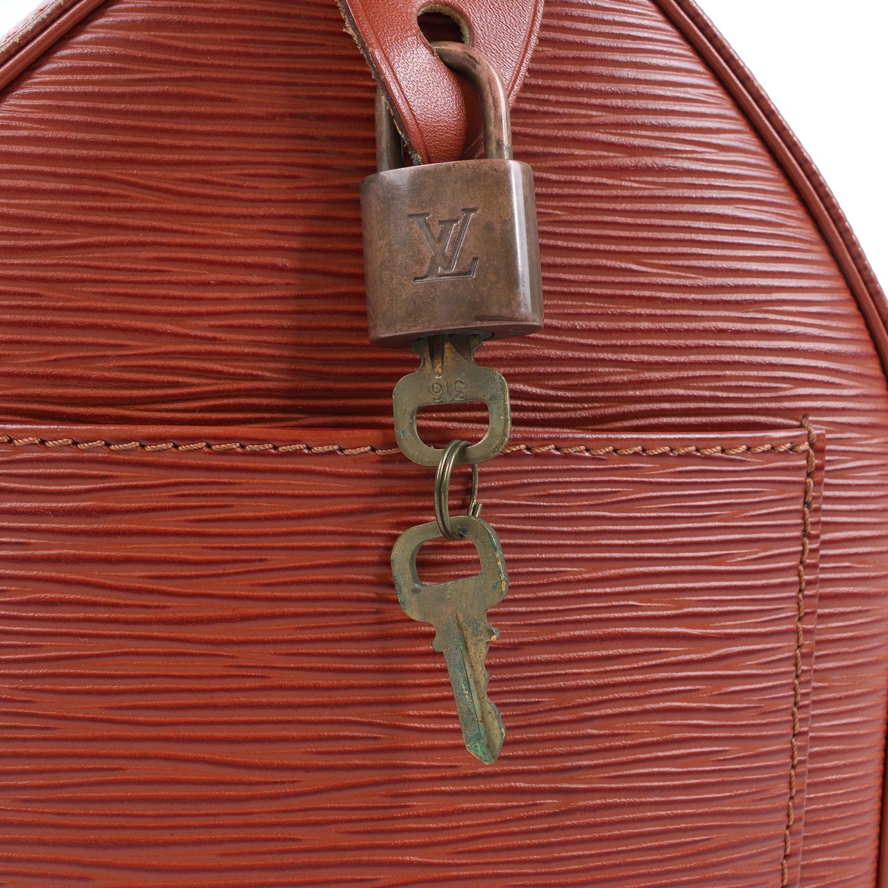 Louis Vuitton Louis Vuitton Epi Leather Speedy 25 Handbag in Brown M43013 Bruin