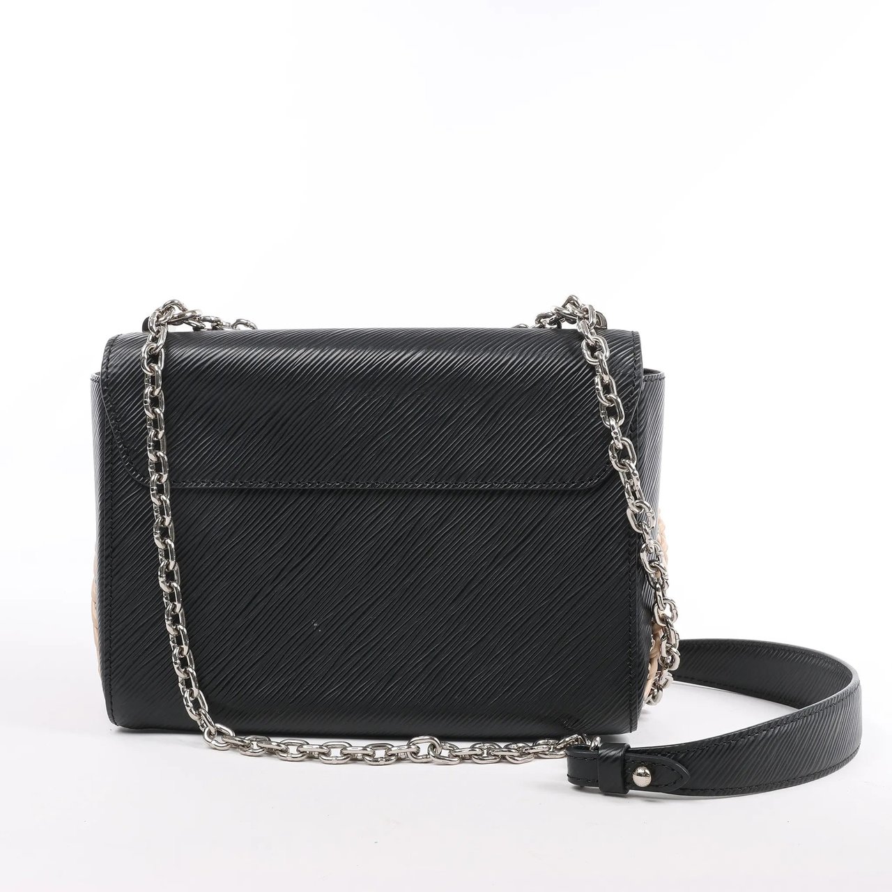 Louis Vuitton Louis Vuitton Epi Leather Twist MM Shoulder Bag in Black M42449 Zwart