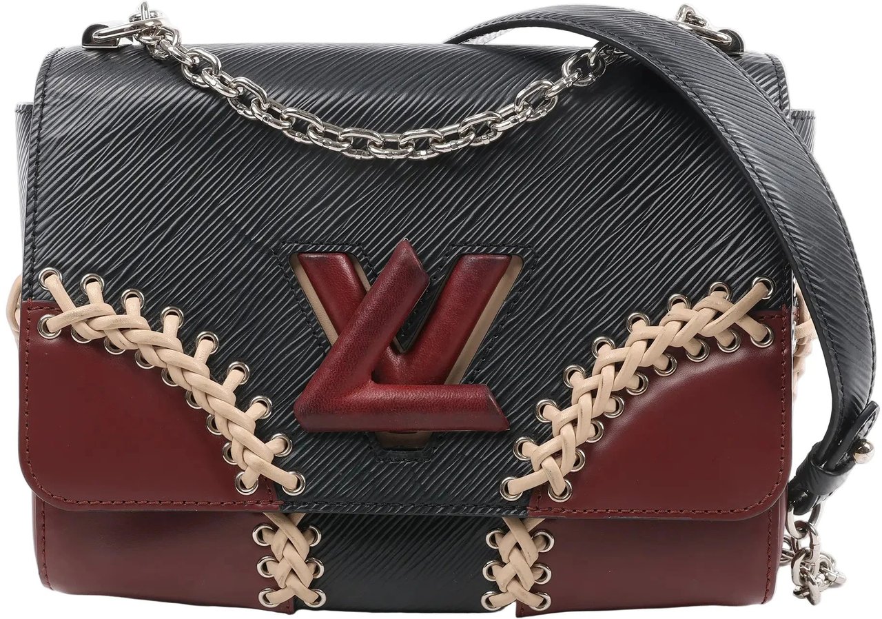 Louis Vuitton Louis Vuitton Epi Leather Twist MM Shoulder Bag in Black M42449 Zwart