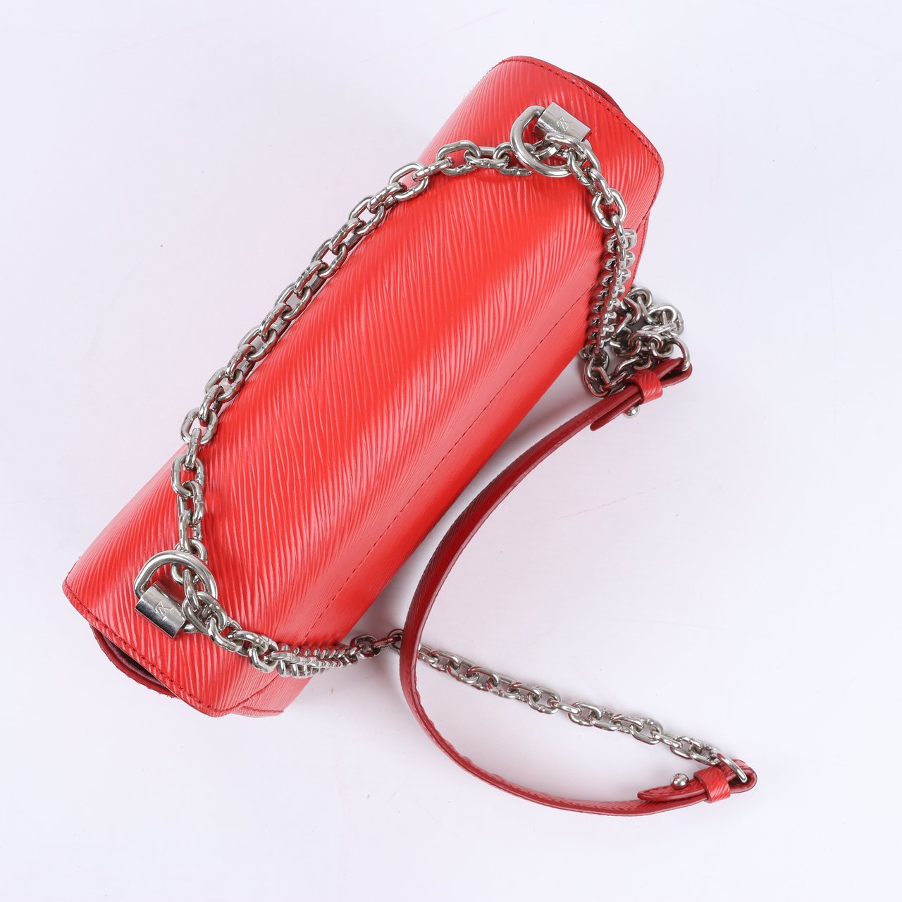 Louis Vuitton Louis Vuitton Epi Leather Twist Shoulder Bag MM in Red M50523 Rood