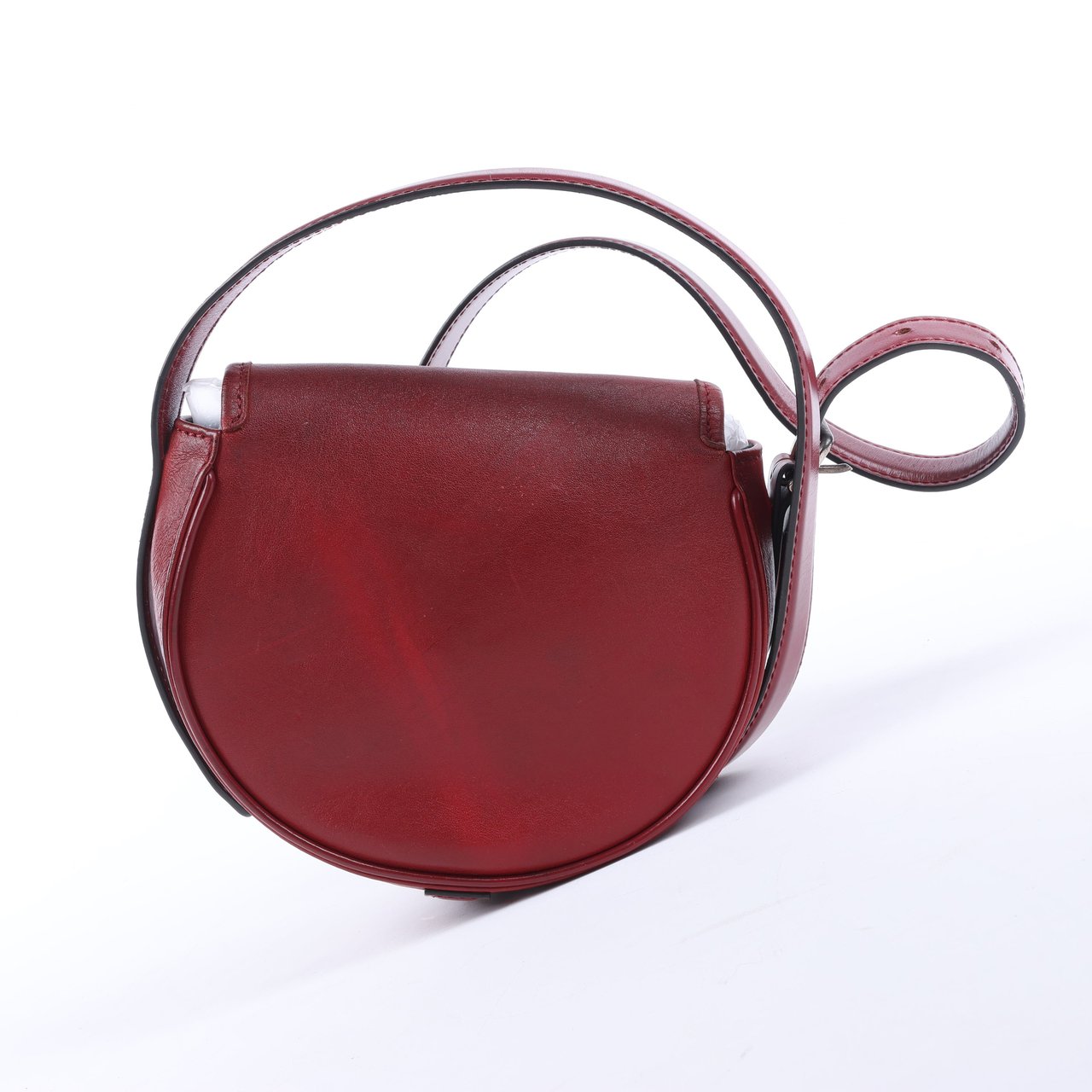 Louis Vuitton Louis Vuitton LV logo x Leather Tanblan Crossbody Bag in Red M55506 Rood