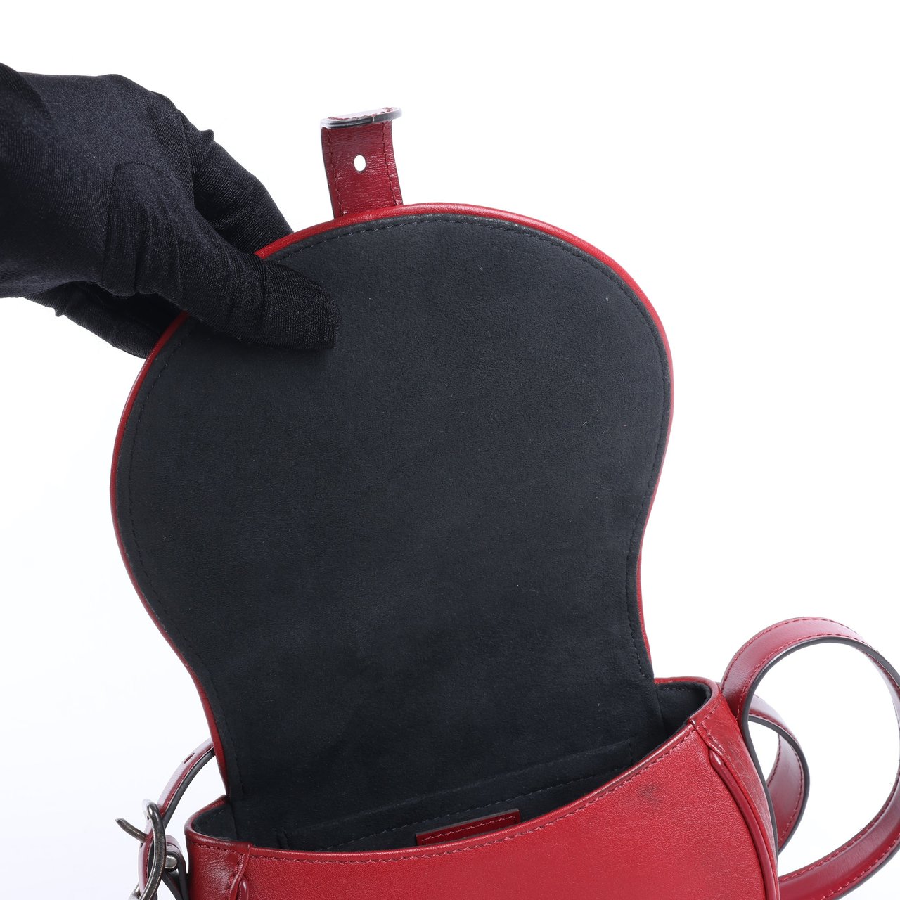 Louis Vuitton Louis Vuitton LV logo x Leather Tanblan Crossbody Bag in Red M55506 Rood