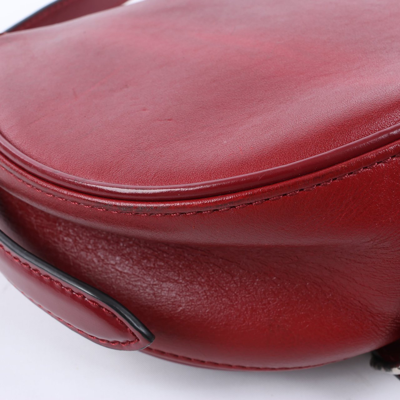 Louis Vuitton Louis Vuitton LV logo x Leather Tanblan Crossbody Bag in Red M55506 Rood