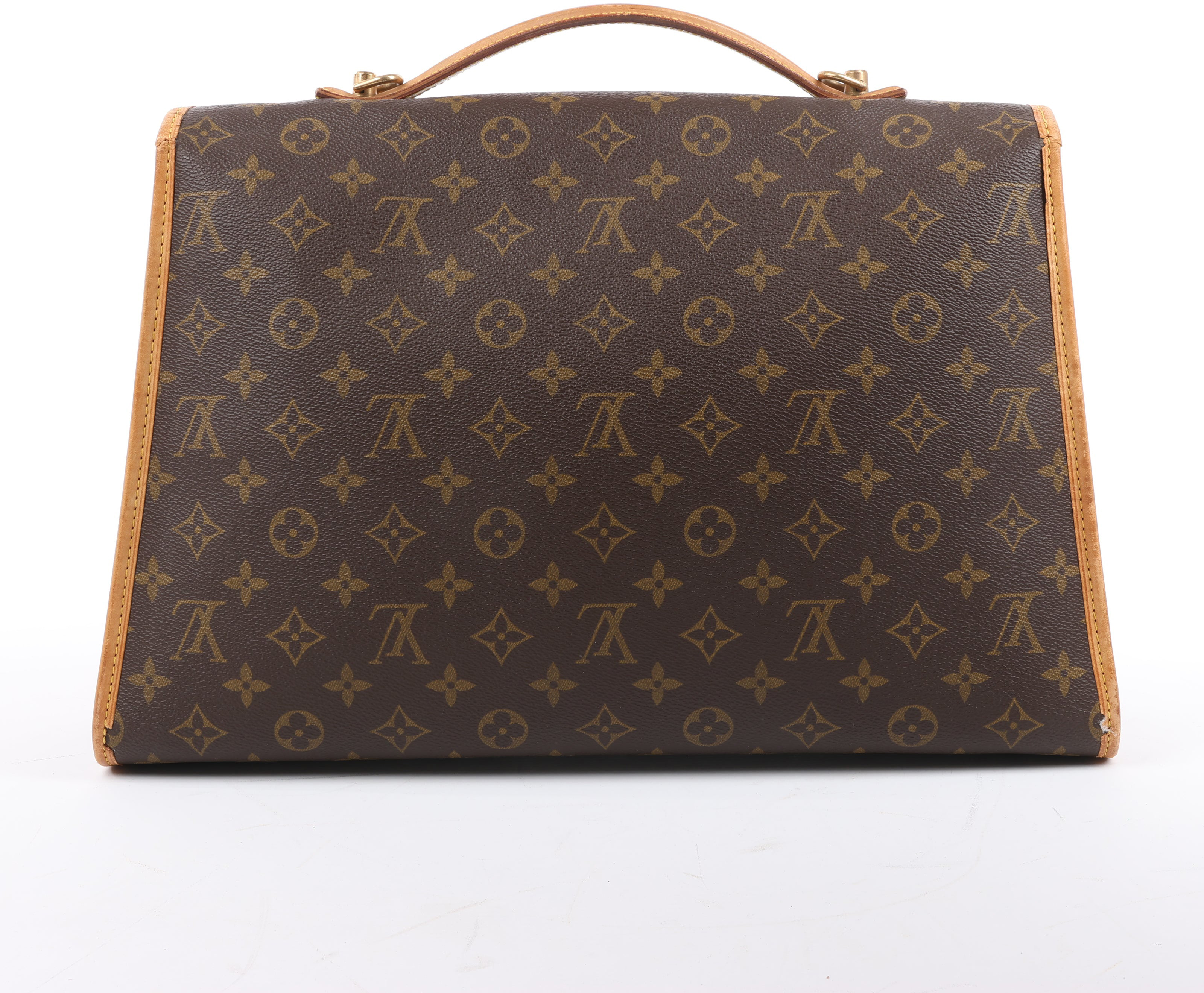 Louis Vuitton Louis Vuitton Monogram Canvas Beverly Briefcase Handbag M51121 Bruin