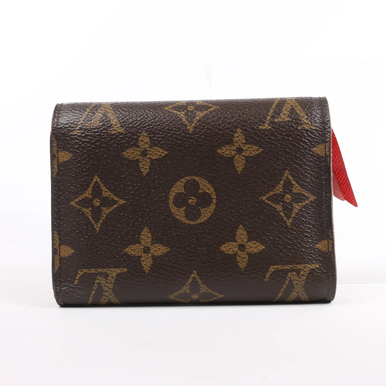 Louis Vuitton Louis Vuitton Monogram Portefeuille Victorine Lovely Bird in Red M67244 Bruin