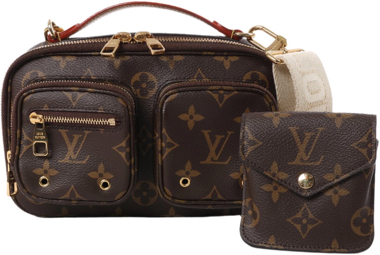 Louis Vuitton Louis Vuitton Monogram Utility Crossbody Bag M80446 Bruin