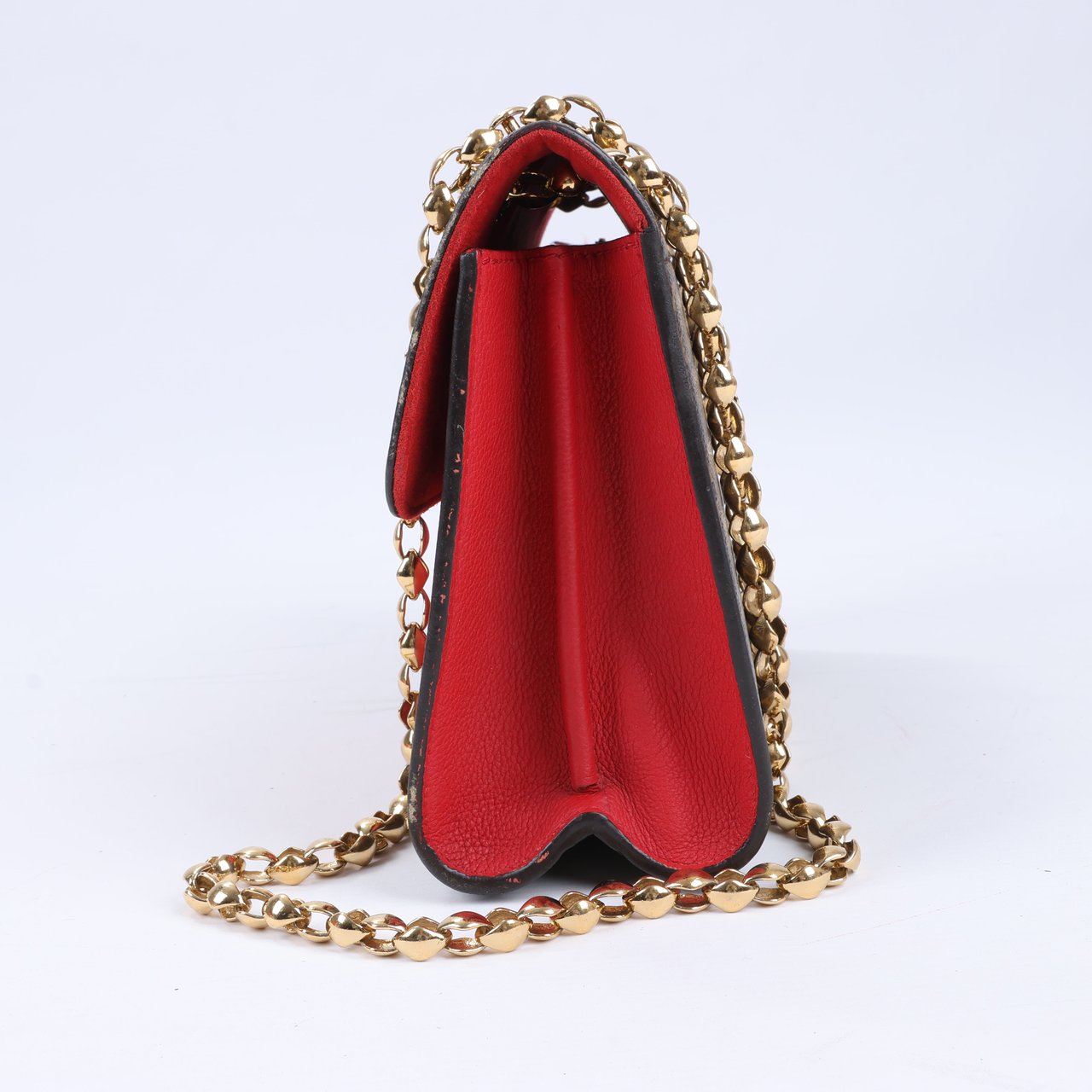 Louis Vuitton Louis Vuitton Monogram Victoire Shoulder Bag in Red M41731 Divers