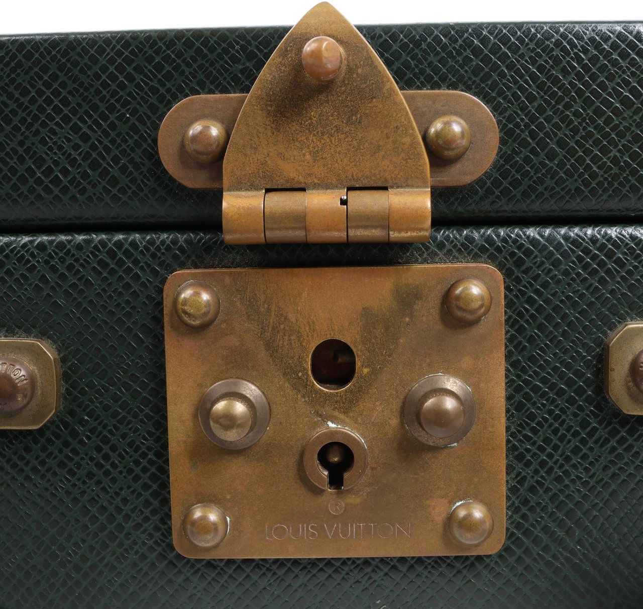 Louis Vuitton Louis Vuitton Taiga Diplomat Travel Bag in Green M30014 Groen