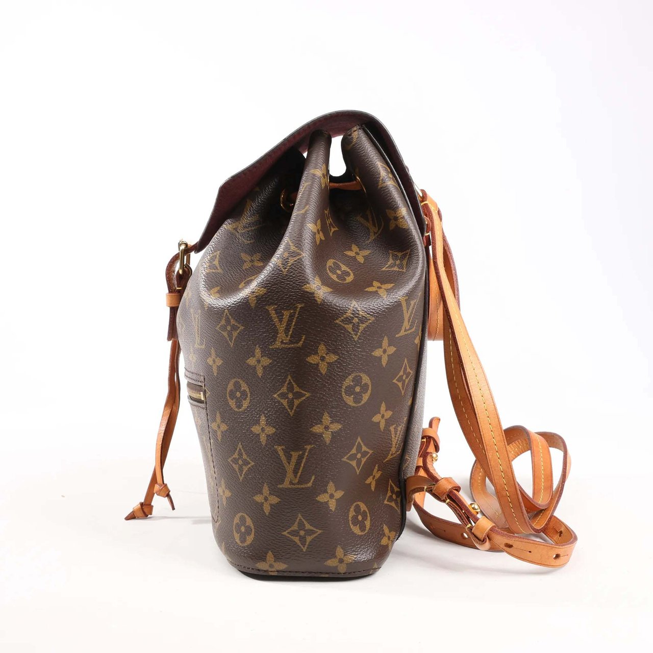 Louis Vuitton Louis Vuitton Monogram Canvas Monsley Backpack in Brown M43431 Bruin