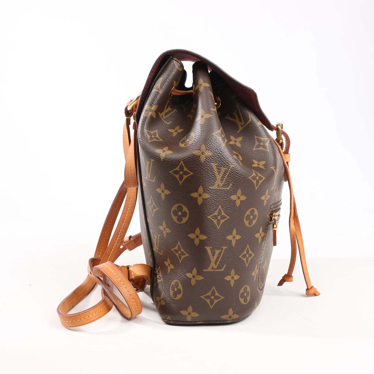 Louis Vuitton Louis Vuitton Monogram Canvas Monsley Backpack in Brown M43431 Bruin