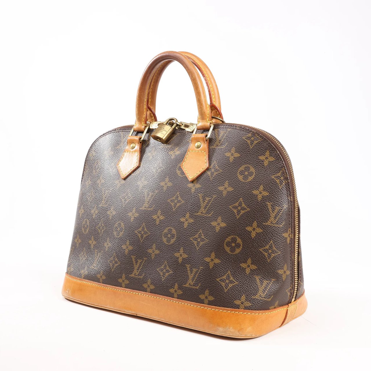 Louis Vuitton Louis Vuitton Monogram Canvas Alma PM Handbag in Brown M51130 Bruin