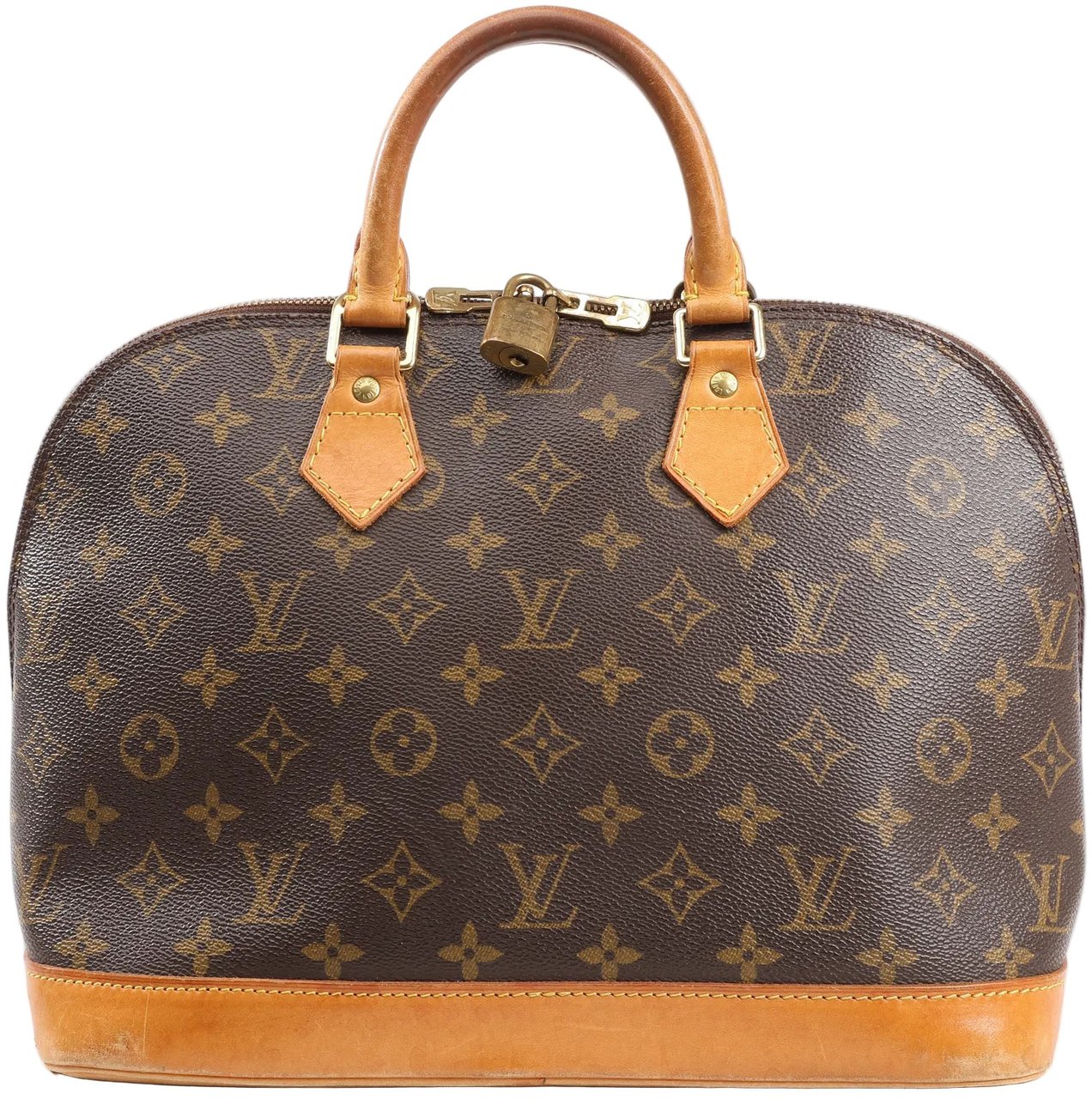 Louis Vuitton Louis Vuitton Monogram Canvas Alma PM Handbag in Brown M51130 Bruin