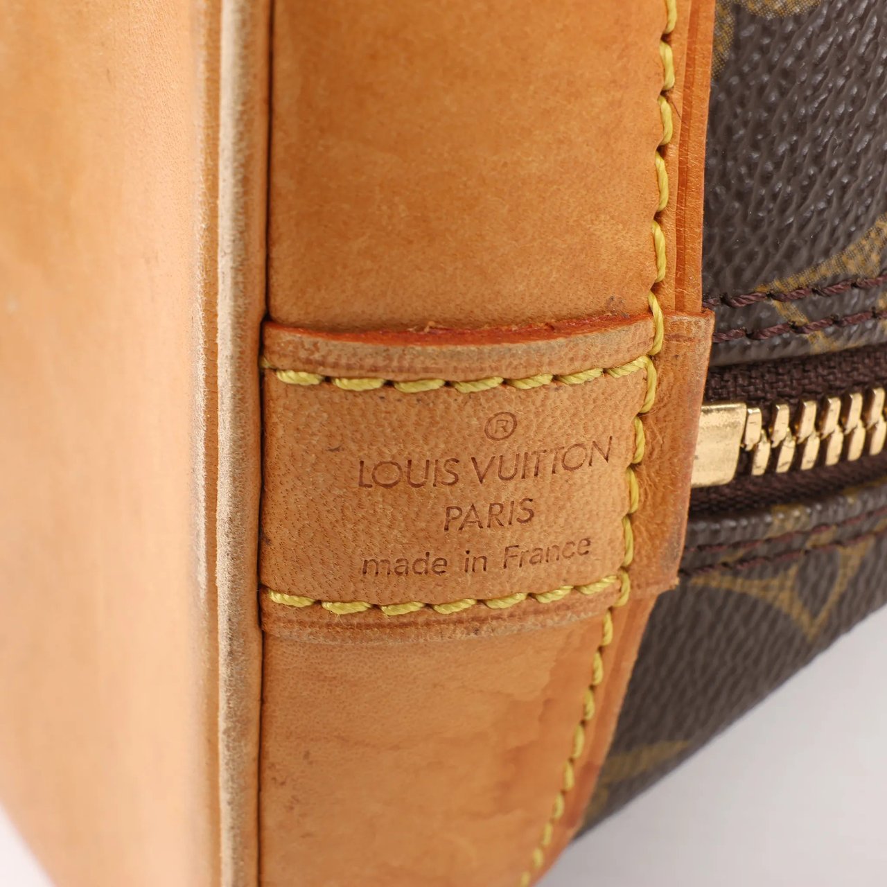 Louis Vuitton Louis Vuitton Monogram Canvas Alma PM Handbag in Brown M51130 Bruin